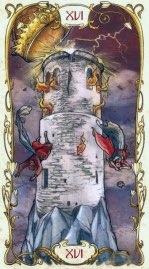 Tarotkaart 'De Toren'