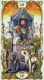 Tarotkaart 'De Zegewagen'