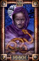 Tarotkaart 'De Dood'