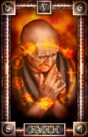 Tarotkaart 'De Hierofant'
