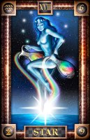 Tarotkaart 'De Ster'