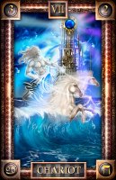 Tarotkaart 'De Zegewagen'