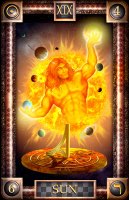 Tarotkaart 'De Zon'
