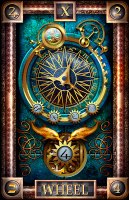 Tarotkaart 'Het Rad van Fortuin'