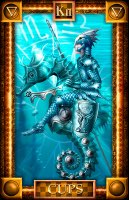 Tarotkaart 'Ridder van Kelken'