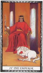 Tarotkaart 'De Keizer'