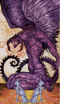 Tarotkaart 'De Duivel'