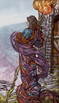 Tarotkaart 'De Kluizenaar'