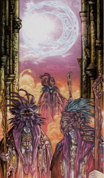 Tarotkaart 'De Maan'