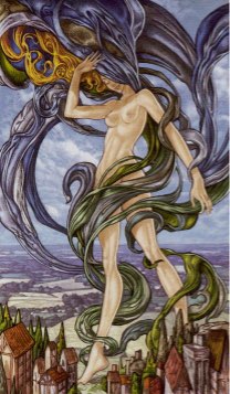 Tarotkaart 'De Wereld'