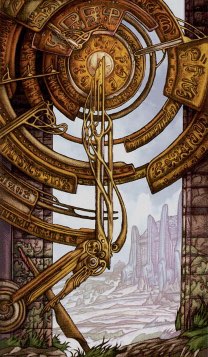 Tarotkaart 'Het Rad van Fortuin'