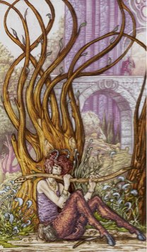 Tarotkaart 'Negen van Staven'