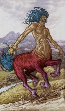 Tarotkaart 'Ridder van Kelken'