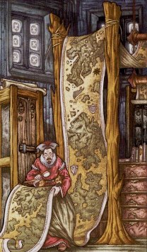 Tarotkaart 'Twee van Staven'