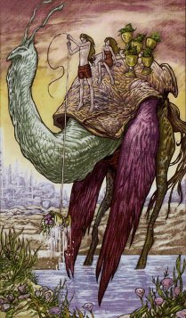 Tarotkaart 'Zes van Kelken'