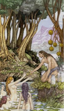 Tarotkaart 'Zes van Pentagrammen'