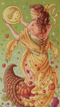 Tarotkaart 'Aas van Pentagrammen'