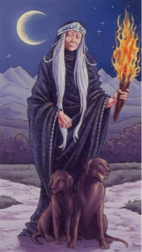 Tarotkaart 'De Kluizenaar'