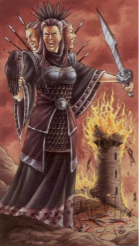 Tarotkaart 'De Toren'