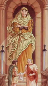 Tarotkaart 'Twee van Zwaarden'