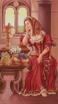Tarotkaart 'Vier van Kelken'