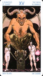 Tarotkaart 'De Duivel'