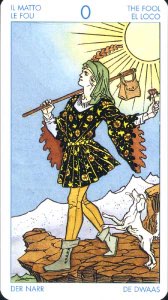 Tarotkaart 'De Dwaas'