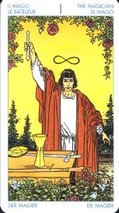 Tarotkaart 'De Magiër'