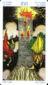 Tarotkaart 'De Toren'