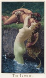 Tarotkaart 'De Geliefden'