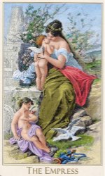 Tarotkaart 'De Keizerin'