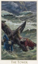 Tarotkaart 'De Toren'