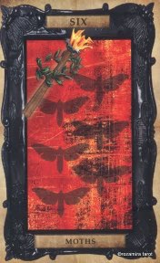 Tarotkaart 'Zes van Staven'
