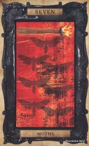 Tarotkaart 'Zeven van Staven'