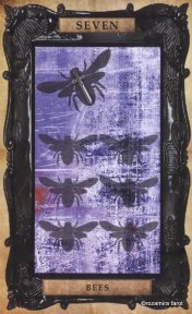 Tarotkaart 'Zeven van Zwaarden'