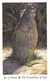 Tarotkaart 'Aas van Pentagrammen'