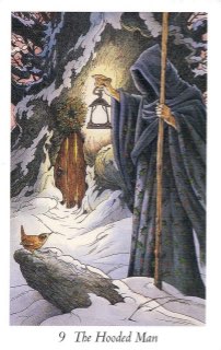 Tarotkaart 'De Kluizenaar'