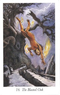 Tarotkaart 'De Toren'