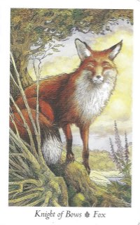 Tarotkaart 'Ridder van Staven'