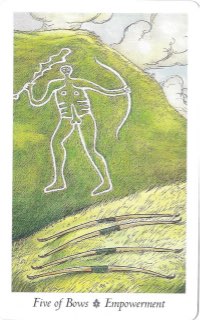 Tarotkaart 'Vijf van Staven'