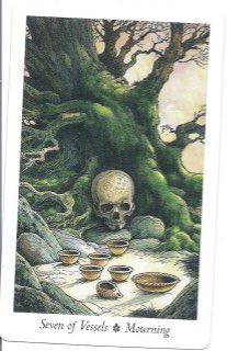 Tarotkaart 'Zeven van Kelken'