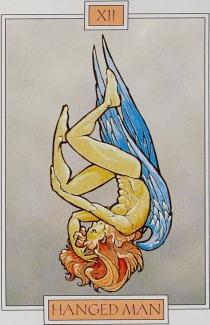 Tarotkaart 'De Gehangene'