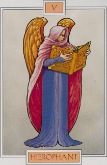Tarotkaart 'De Hierofant'