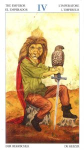 Tarotkaart 'De Keizer'