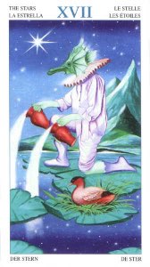 Tarotkaart 'De Ster'