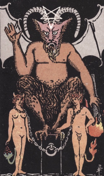 Tarotkaart 'De Duivel'