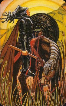 Tarotkaart 'Koning van Pentagrammen'