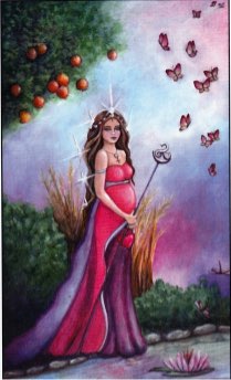 Tarotkaart 'De Keizerin'