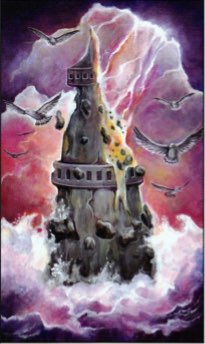 Tarotkaart 'De Toren'