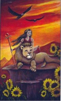 Tarotkaart 'Kracht'